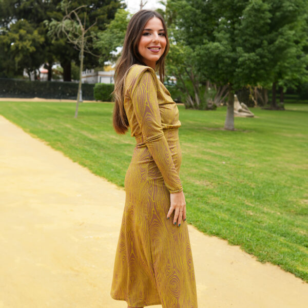 Vestido Grove Amarillo - Imagen 2